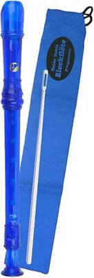 Produktbild von Voggenreiter 1092-5 Voggy's Kunststoff-Blockflöte blau-barocke Griffweise