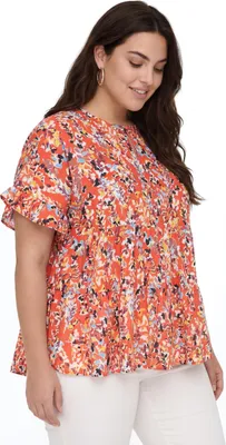 Produktbild von joella damen bluse - orange, XXXL