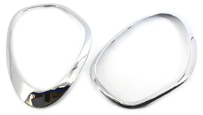 Zdjęcie produktu dla Ozdobne pierścienie reflektorów, 2 sztuki, zamienniki do BMW MINI Cooper Countryman 2011–2016, nr katalogowy 51139801573; 51139801574