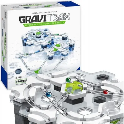 Zdjęcie produktu dla Ravensburger GraviTrax Starter Set, Zabawka do gry w kulki, 8 lat(a)
