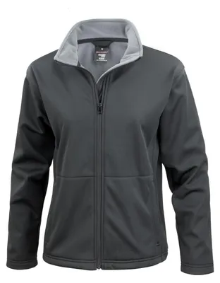 Produktbild von Result Core Damen Softshell-Jacke FK602 (S) (Schwarz)