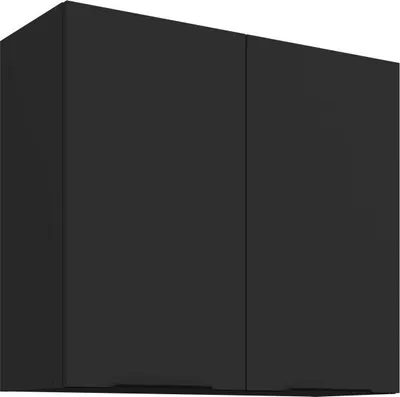 Produktbild von Oberschrank LUNARA – Breite 80 cm, schwarz