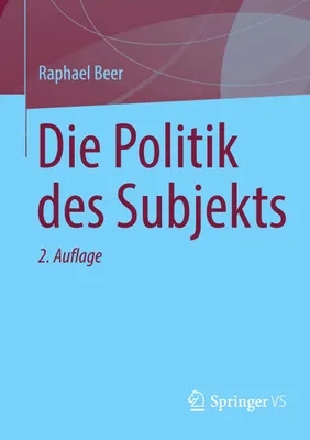 Produktbild von Die Politik des Subjekts