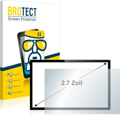 Produktbild von BROTECT Schutzglas für Touch-Panel PCs mit 6.9 cm (2.7 Zoll) Displays 55 x 41 mm Schutzfolie Panzer Folie Glas Display Schutz klar