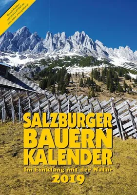 Produktbild von Salzburger Bauernkalender 2019