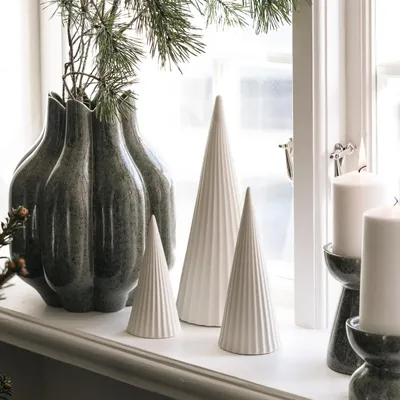 Produktbild von Deko Weihnachtsbaum Stigamo - weiß: small