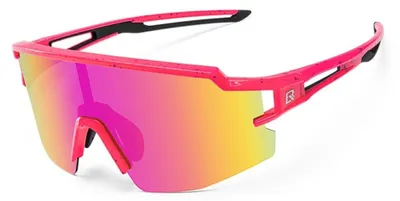 Zdjęcie produktu dla Okulary rowerowe polaryzacyjne dla dzieci z filtrem UV - różowe