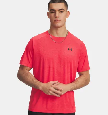 Produktbild von UNDER ARMOUR UA TECH TEXTURED SS Racer Red / Black L
