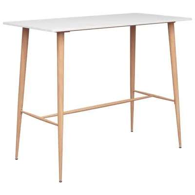 Produktbild von vidaXL 5-tlg. Bar-Set Weiß