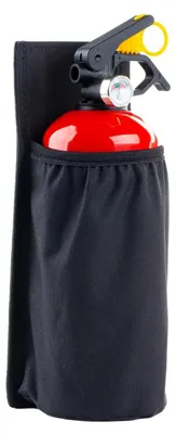 Immagine prodotto di Custodia e supporto per estintore con chiusura in velcro, per auto, camion, ufficio, 28 x 11 cm
