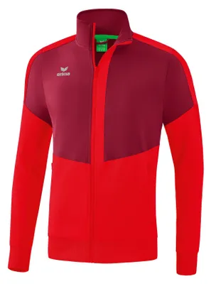 Produktbild von erima Squad Worker Jacke L bordeaux/rot