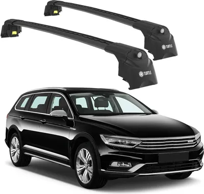 Produktbild von TURTLE STREŠNÝ NOSIČ AIR-2 , Čierna VOLKSWAGEN PASSAT ALLTRACK (B8)