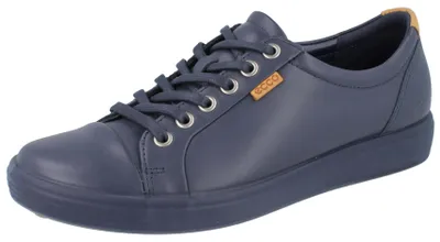 Produktbild von ECCO Soft Damen Sneaker dunkelblau Glattleder - Größe: 42