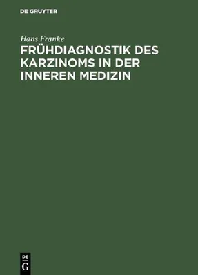 Produktbild von Frühdiagnostik des Karzinoms in der inneren Medizin