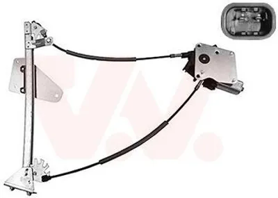 Immagine prodotto di Van Wezel regolatore del finestrino elettrico anteriore destro per