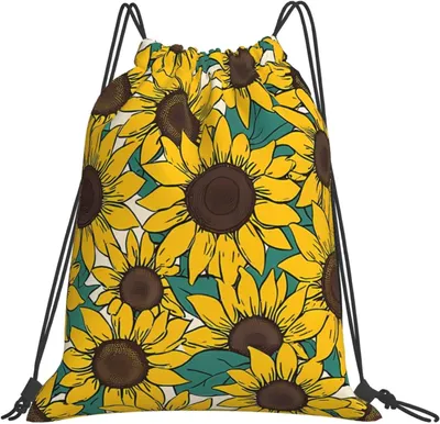 Produktbild von Moderne Kordelzug-Rucksack Multifunktions-Tasche aus Segeltuch 36x42cm für Kinderaktivitäten und Schwimmen