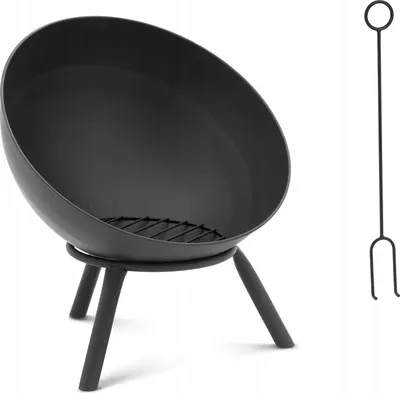 Produktbild von Feuerschale BBQ Feuerstelle Gartenfeuer Feuerkorb mit Grillrost