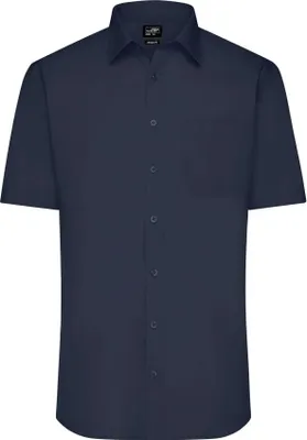 Produktbild von Klassisches Shirt aus pflegeleichtem Mischgewebe navy, Gr. L
