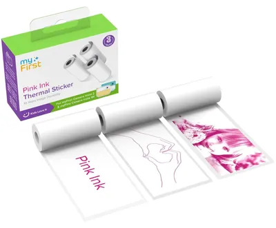 Immagine prodotto di Adesivi termici per myFirst Insta Wi, Insta 20 e Insta 2, inchiostro rosa