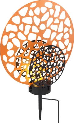 Produktbild von Globo Lighting Solarleuchte Metall schwarz, 2x LED