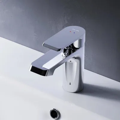 Produktbild von AM.PM Wasserhahn Bad Chrom Waschtischarmatur Bad Armatur Mischbatterie Waschbeckenarmatur Einhebelmischer Badezimmer