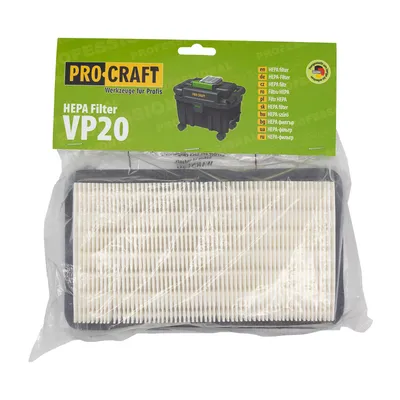 Immagine prodotto di Filtro HEPA per aspirapolvere a batteria Procraft VP20