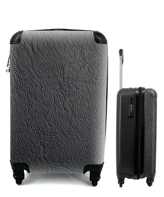 Produktbild von MuchoWow® Koffer Handgepäck Trolley Rollkoffer Kleine Reisekoffer mit 4 Rollen - Eine Nahaufnahme einer Lernstruktur - Cabin Size < 55x40x23 cm & 55x40x20 cm - Fotokoffer - Kabinenkoffer - Boardgepäck - Reise-Box - Reisekoffer - Reisegepäck - Koffer mit Bild - Trolley für Kinder
