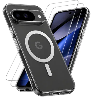 Produktbild von Hülle + 2x Schutzglas für Google Pixel 11 Pro MagSafe Panzerfolie Case Screen 9H