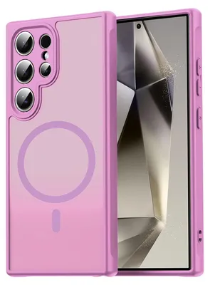 Produktbild von Handyhülle für Samsung Galaxy S24 Ultra Matt Case Schutzhülle Kratzfest Passgenau Pink