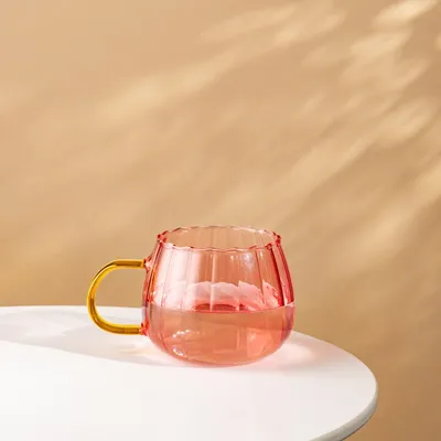 Zdjęcie produktu dla HOMLA Szklanka BEVANDA różowa 400 ml