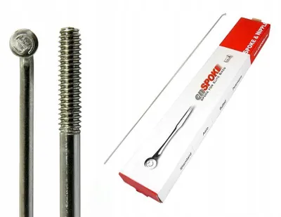 Produktbild von CnSpoke STD14 Speiche Edelstahl 238 mm Silber