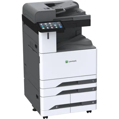 Produktbild von Lexmark CX944adxse - Laser-Multifunktionsdrucker - Farbe - Kopierer/Fax/Drucker/Scanner - 65 Seiten/Min. Mono/65 ppm Farbdruck - 1200 x 1200 dpi Druckauflösung - Duplexdruck, Automatisch - Bis zu340000 Seiten pro Monat - Farbe Flachbettscanner Scanner - 600 dpi Scanauflösung - Farbe Fax - Gigabit-Ethernet Ethernet - USB