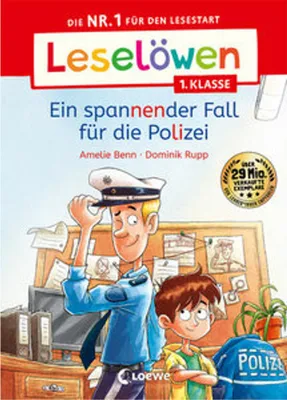 Produktbild von Leselöwen 1. Klasse - Ein spannender Fall für die Polizei