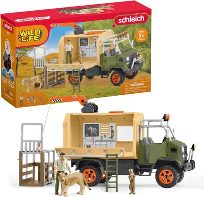 Zdjęcie produktu dla schleich® Wild Life 42475 Big Truck Animal Rescue