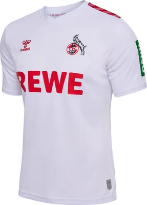 Produktbild von Hummel 1.FC Köln 23/24 HOME JERSEY S/S WHITE/TRUE RED L
