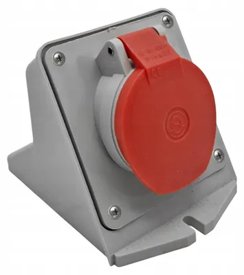 Obrázek produktu pro JSL Silová pevná hermetická zásuvka 32A 4P IP44 9432/2N