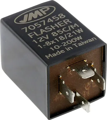 Produktbild von Blinkgeber Blinker relais Universal 12V 4polig elektronisch Roller Motorrad Quad