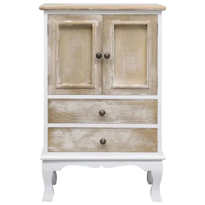 Immagine prodotto di Cassettiera Bianca 50x30x80 cm in Legno