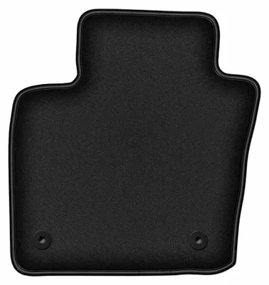 Produktbild von Fahrermatte Velours für Audi Q3 I 8U 2011-2018 (SUV) – 1-tlg, Schwarz, passgenau – Wielganizator DURBAN