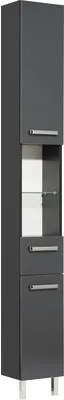 Produktbild von Hochschrank pelipal Mainz Breite 25 cm anthrazit zerlegt
