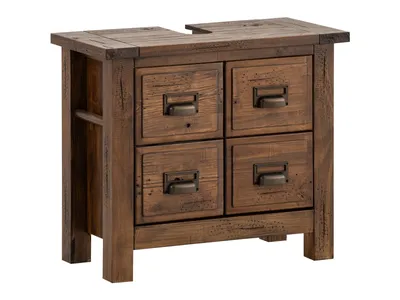 Produktbild von Waschbeckenunterschrank Cancun Massivholz