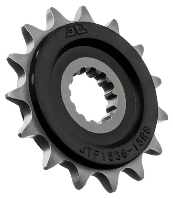 Productafbeelding van Jt Sprockets 520, kettingblad voor ruwe kettingen, zilverkleurig, 15 tanden
