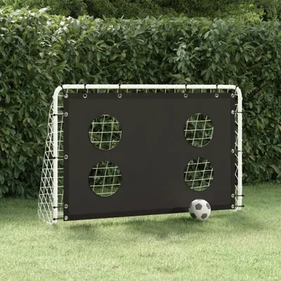 Immagine prodotto di Maison Exclusive - Porta da calcio con pannello in acciaio 184x61x122 cm
