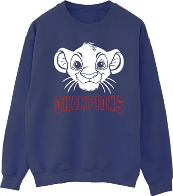Produktbild von Disney - "The Lion King Champion" Sweatshirt für Herren BI30531 (M) (Marineblau)