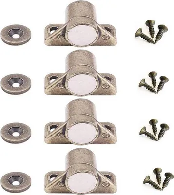 Zdjęcie produktu dla Zestaw 4 zatrzasków magnetycznych do drzwi