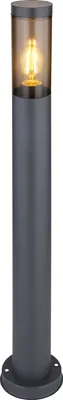 Produktbild von Globo Lighting Außenleuchte Edelstahl anthrazit, 1x E27