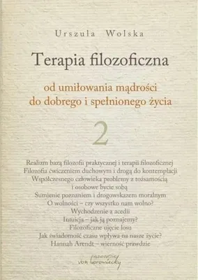 Image de Terapia filozoficzna T.2 - Urszula Wolska