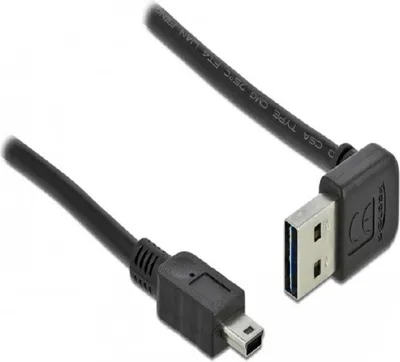 Immagine prodotto di USB Kabel Delock A -> Mini-B St/St 1.00m 90° sw