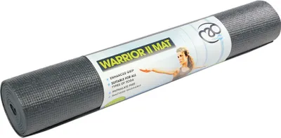 Image de Yoga-Mad - Tapis de yoga "Warrior II" MQ773 (61 cm x 183 cm x 6 mm) (Graphite)