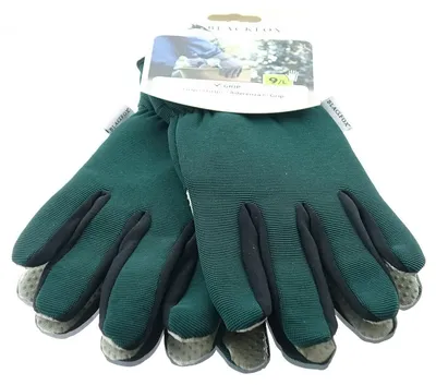 Produktbild von BLACKFOX® Garten - Handschuhe Grip Grün Größe 9/L
